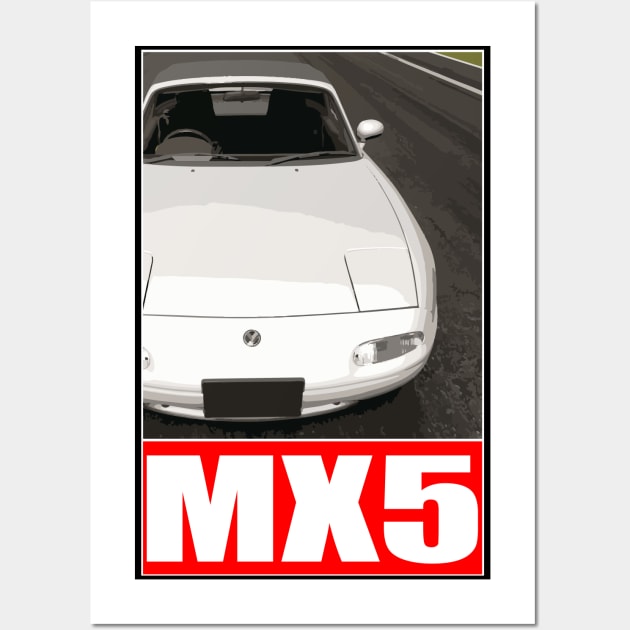 MX5 Wall Art by 5thmonkey